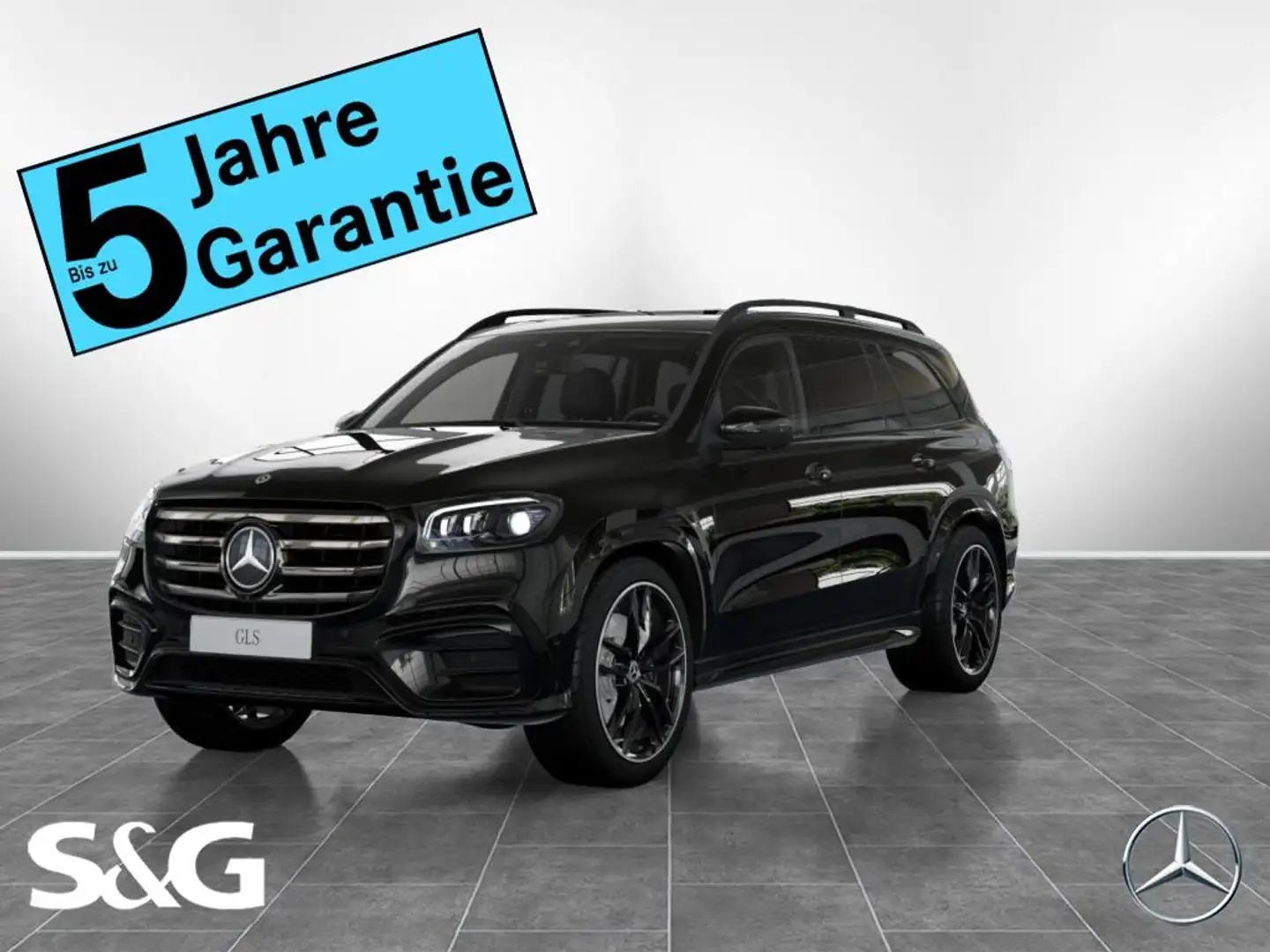 Mercedes-Benz GLS 450 d 4M AMG Pano+360°+M-LED+AHK+7Sitzer+HUD Noir - 1
