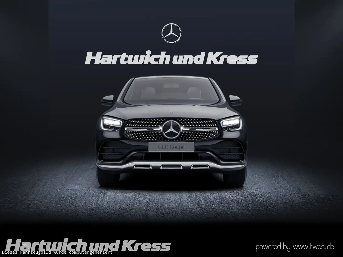 Mercedes-Benz GLC 200 GLC 200 AMG Line 4Matic+LED+AHK+Schiebedach+  BC Schwarz - 2