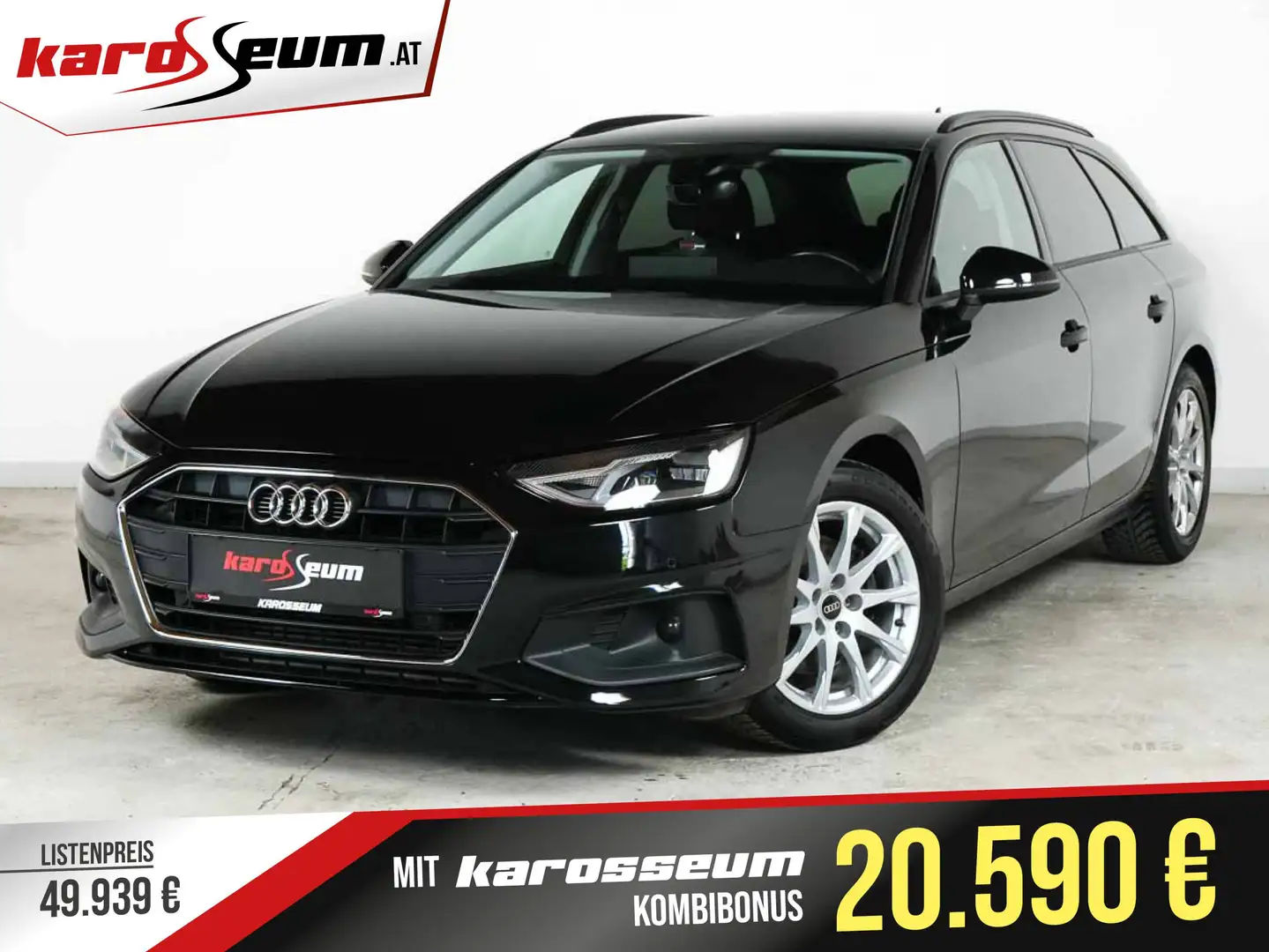 Audi A4 35 TFSI Avant | DYNAMIK | Fahrassistent | Business Schwarz - 1