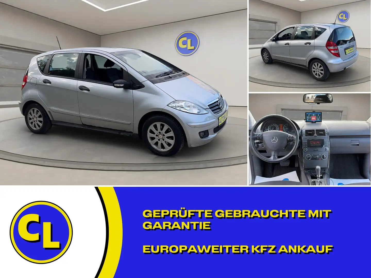 Mercedes-Benz A 150 Autotronic Classic Automatik Plateado - 1