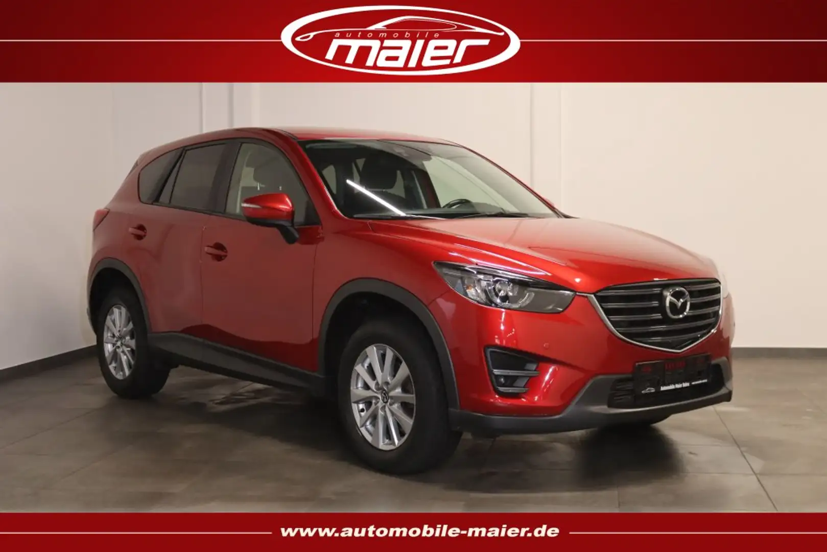 Mazda CX-5 Exclusive-Line 2WD-Navi-LED-KAM-Turbo def.- Rood - 1