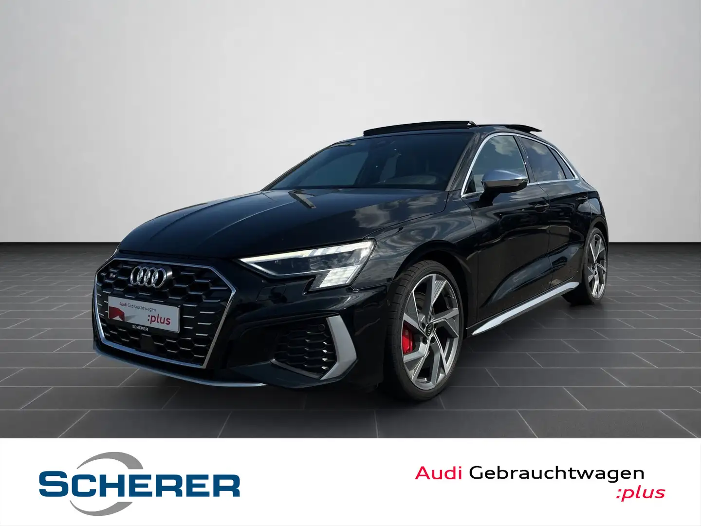 Audi S3 2.0 TFSI Matrix MMI PANO KAM SHZ B& Чорний - 1
