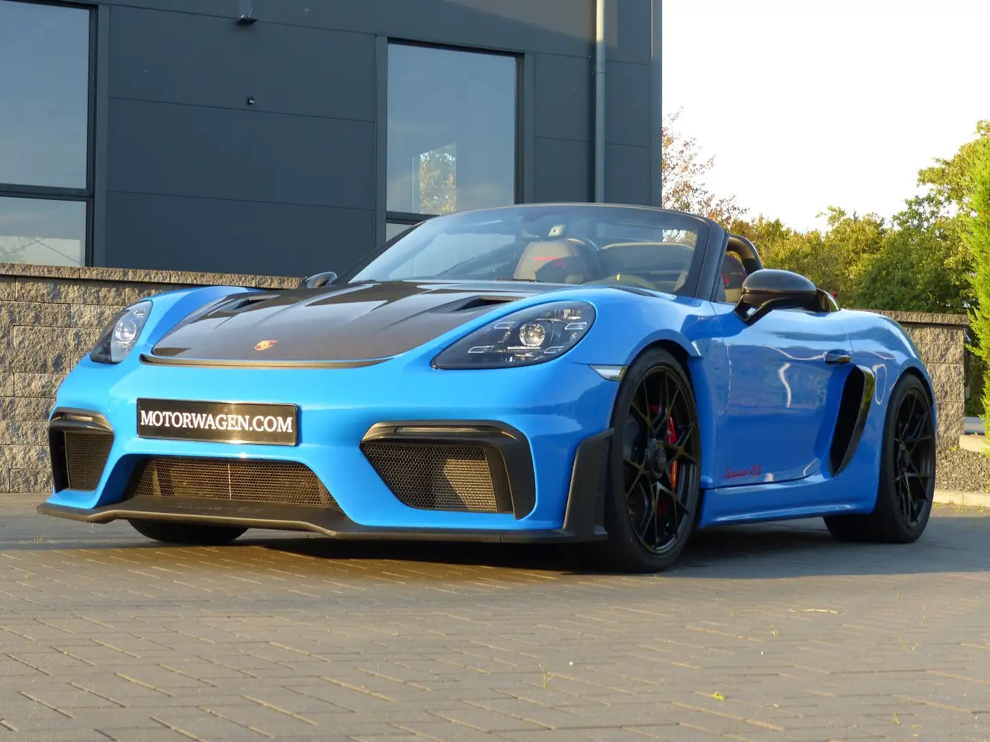 Porsche Boxster 718 Boxster Spyder RS *Weissach* Blau - 2