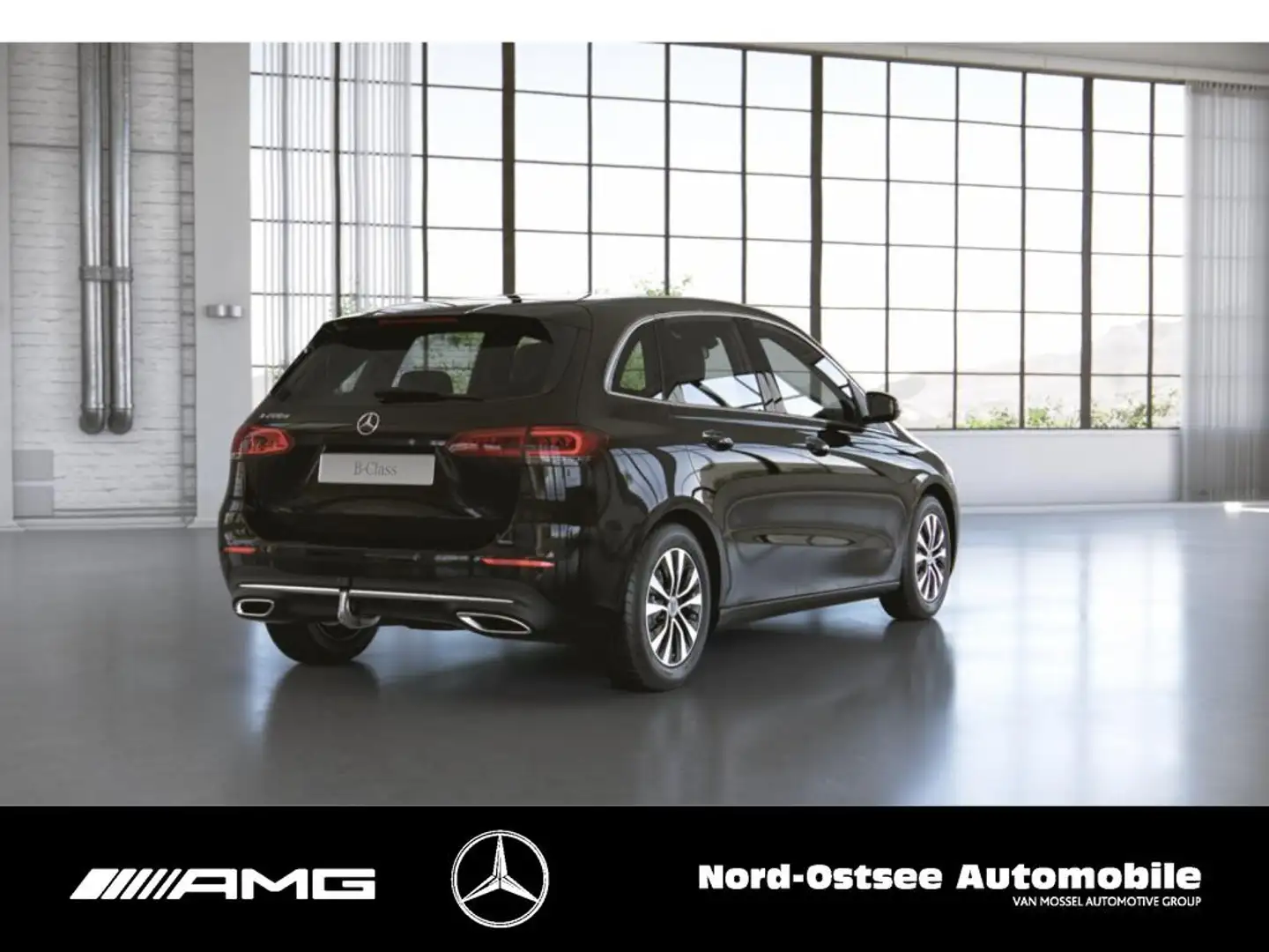 Mercedes-Benz B 200 d AHK KAMERA AMBIENTE NAVI SHZ SPURH PDC Noir - 2