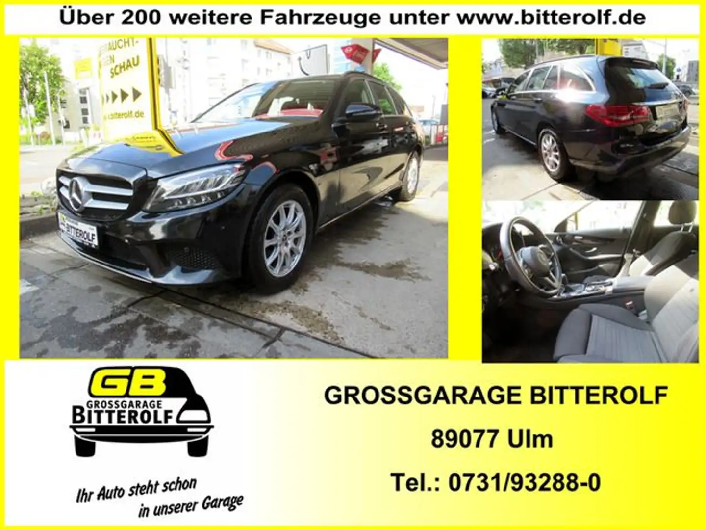 Mercedes-Benz C 200 d T Navi/SHZ/LED/PDC/Tempo Schwarz - 1