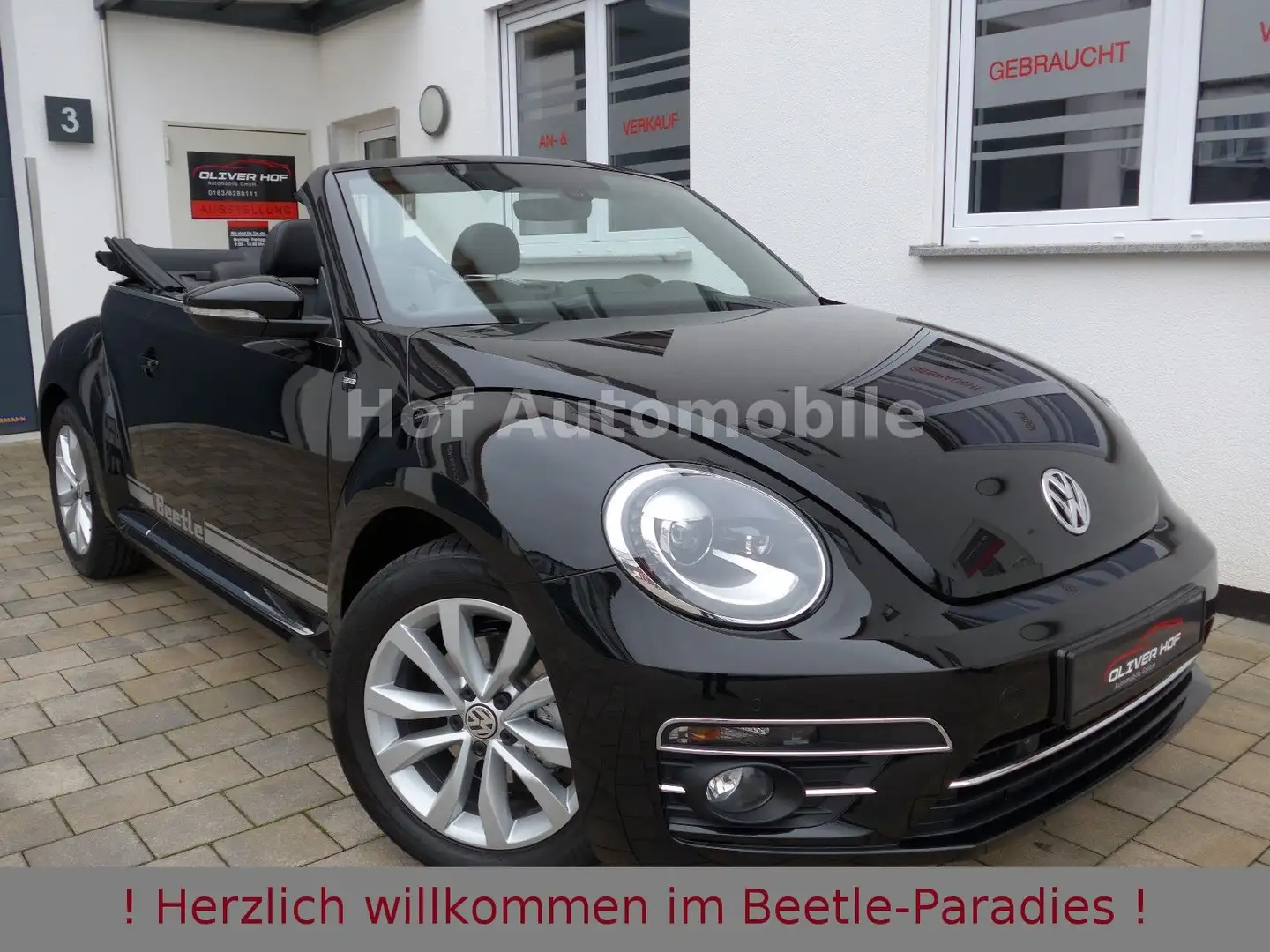 Volkswagen Beetle 1.2TSI Sound Plus Leder Fender AppCo. Schwarz - 1