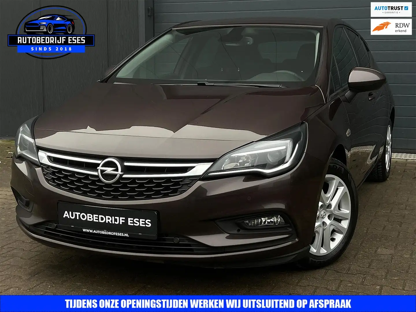 Opel Astra 1.4 SIDI Turbo Online Ed. |MF-STUUR|CARPLAY|NAVI Brun - 1