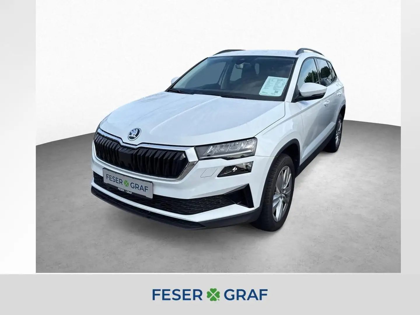 Skoda Karoq Selection 1.5TSI DSG KAMERA,KESSY,SUNSET,CLMTRNC., Blanc - 1