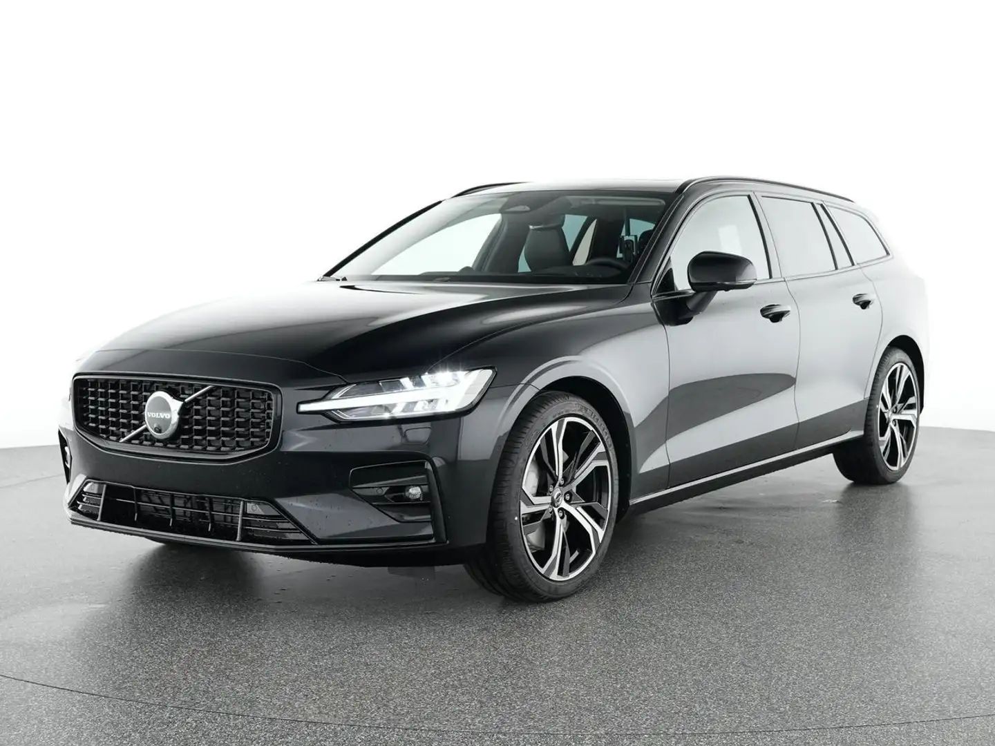 Volvo V60 B4 Ultra Dark Schwarz - 1