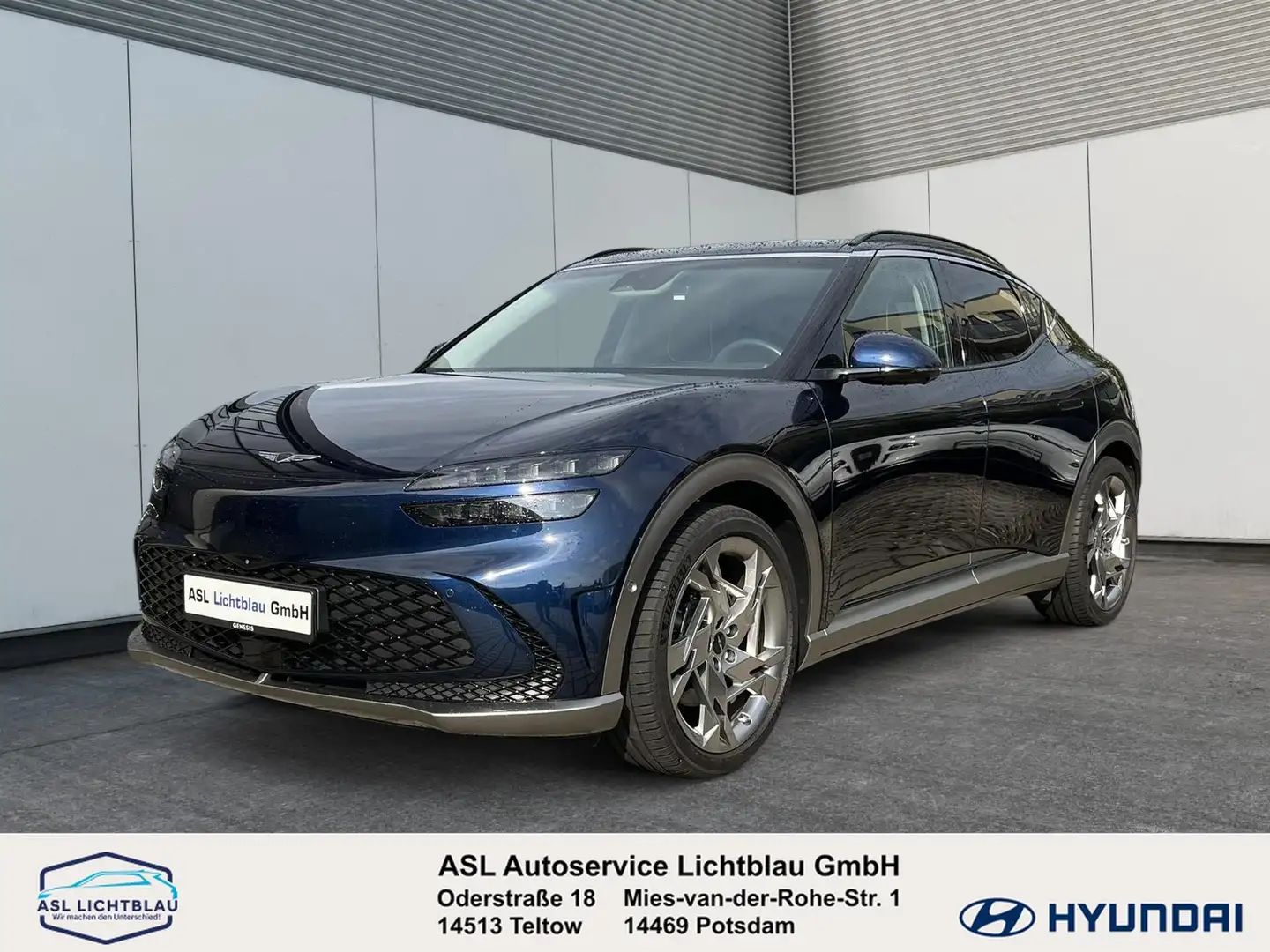 Genesis GV60 Sport Plus Technik-Paket & Sitz-Paket Komfort 3... Синий - 1