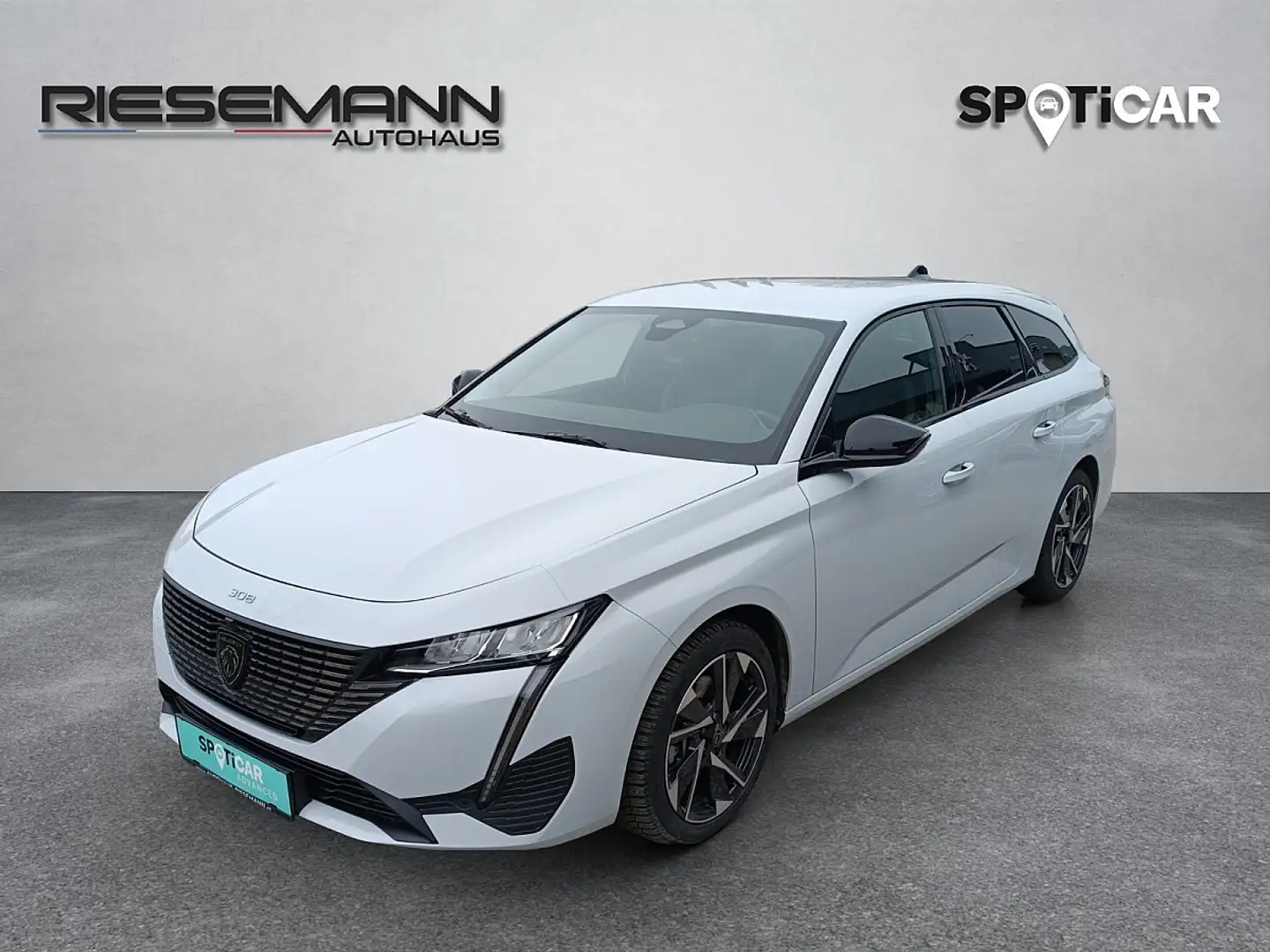 Peugeot 308 SW Hybrid 145 e-DSC6 Allure Weiß - 1