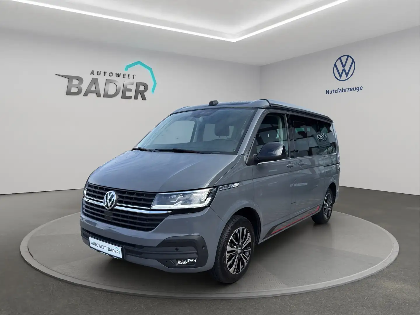 Volkswagen T6 California 6.1 2,0 l 150 kW TDI 4MOTION 7-Gang-DSG Radst. ... Grau - 1