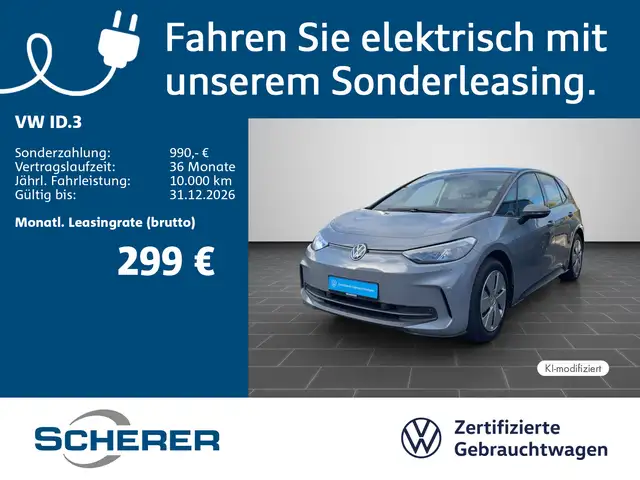 Volkswagen ID.3 Pro ACC LED APP CONNECT