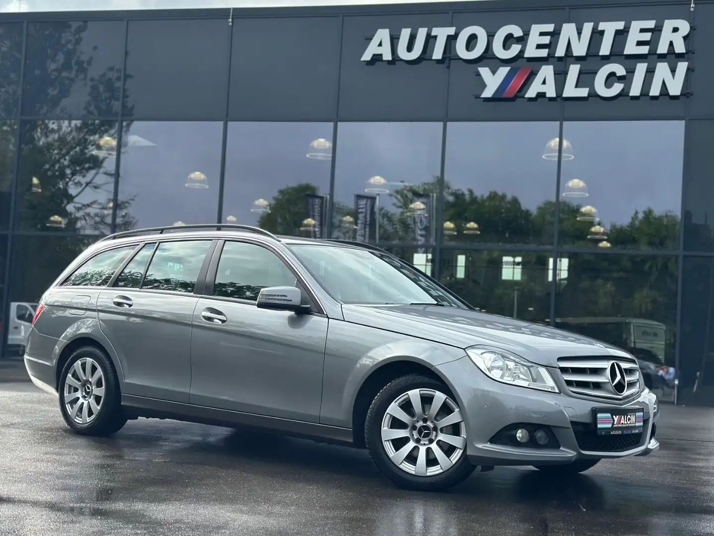 Mercedes-Benz C 180 CDI T ELEGANCE 2.HAND/NAVI/AHK/16LM/BT/MFL Grau - 1