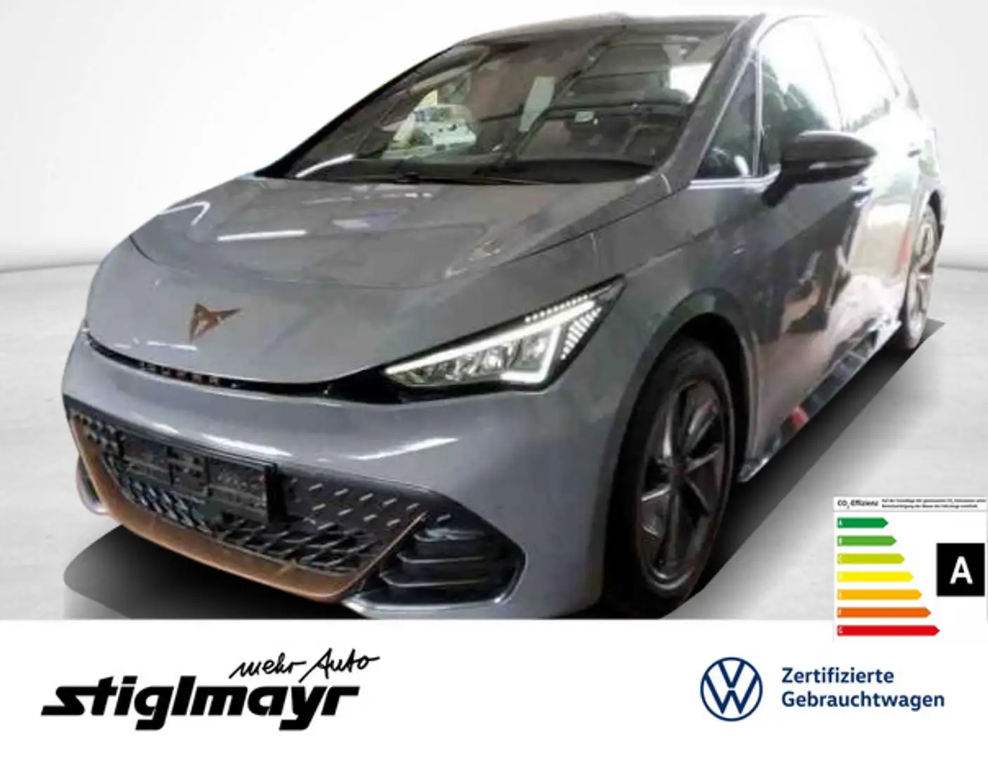 CUPRA Born electric 62-kWh+ACC+KAMERA+LED+NAVI+SITZHZG Gris - 1