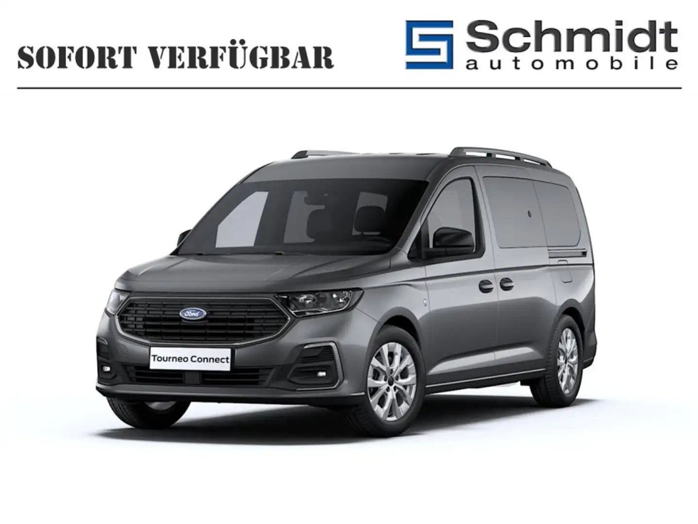 Ford Grand Tourneo Connect Titanium 2,0L Eblue 122PS A FWD Grau - 1