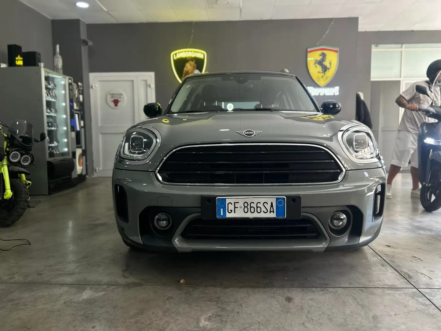 MINI Cooper D Countryman Mini Countryman F60 2020 all4 auto *TAGLIANDI BMW Grigio - 1