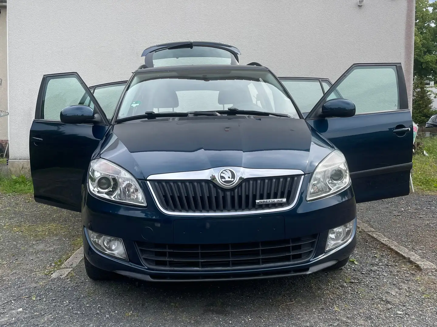 Skoda Fabia Fabia 1.2 TDI DPF Combi GreenLine Blau - 1