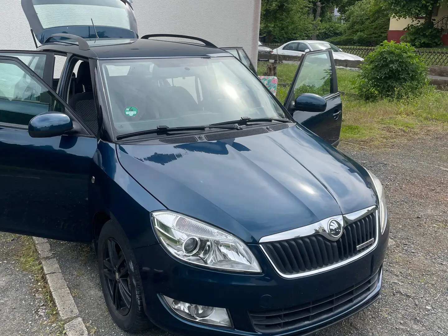 Skoda Fabia Fabia 1.2 TDI DPF Combi GreenLine Blau - 2