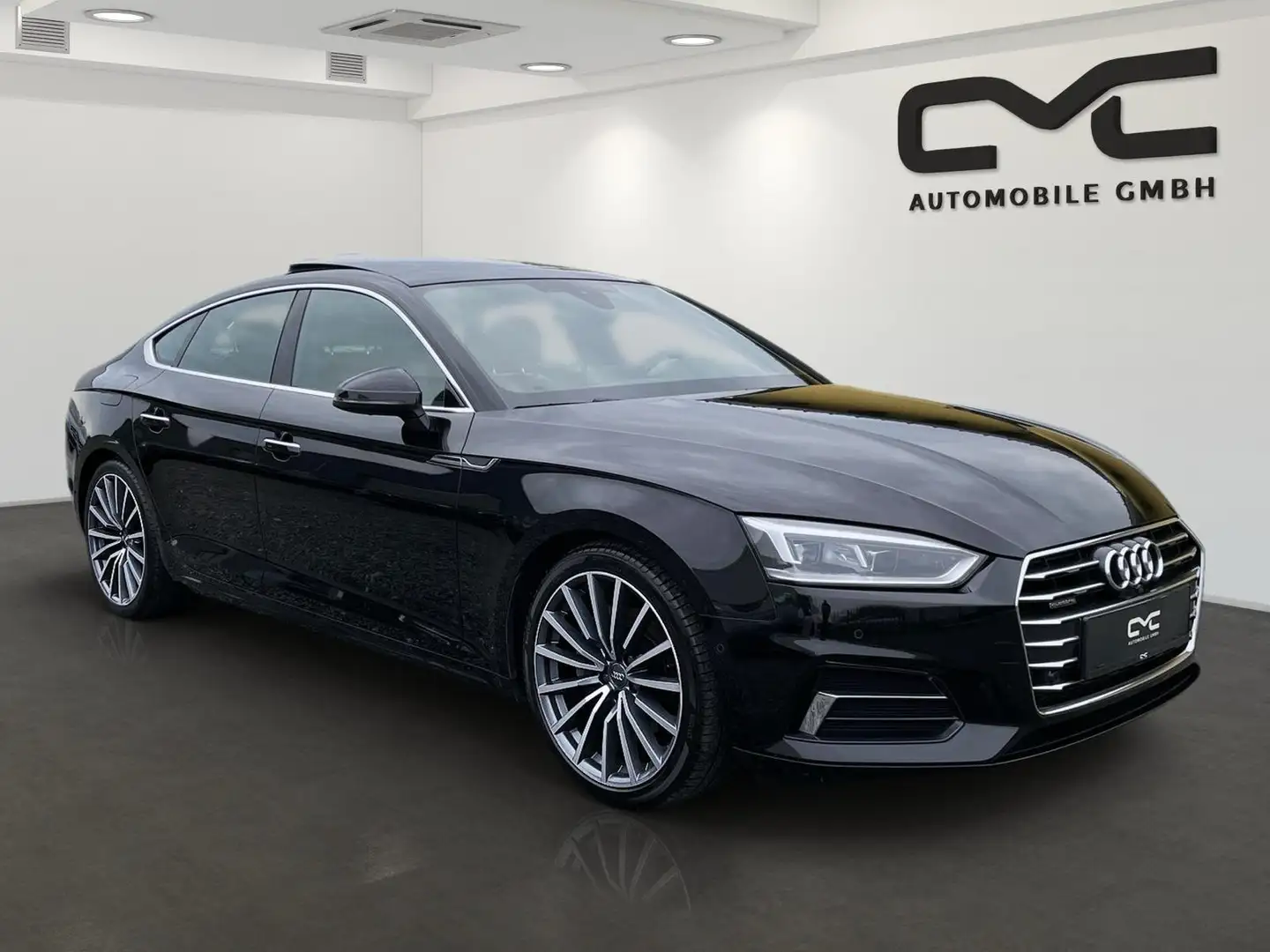 Audi A5 Sportback/**Inkl mwst**Quattro+Head-up+360°KAM Noir - 2