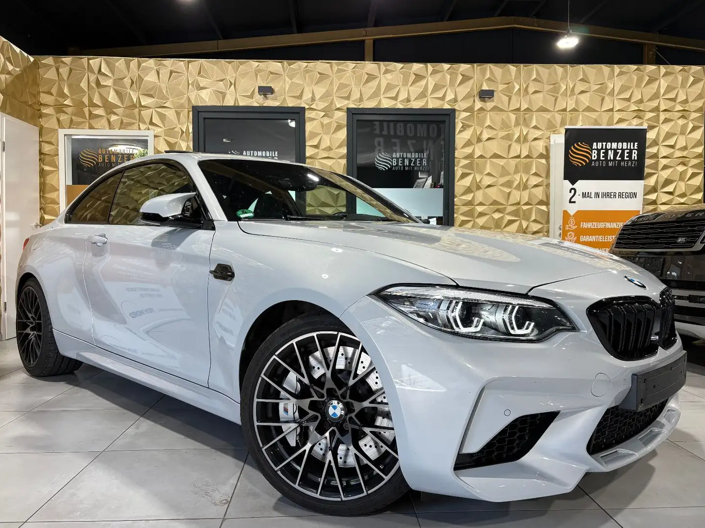 BMW M2 Coupe Competition/MEMORY/CARBON/NAVI/PDC Argintiu - 1