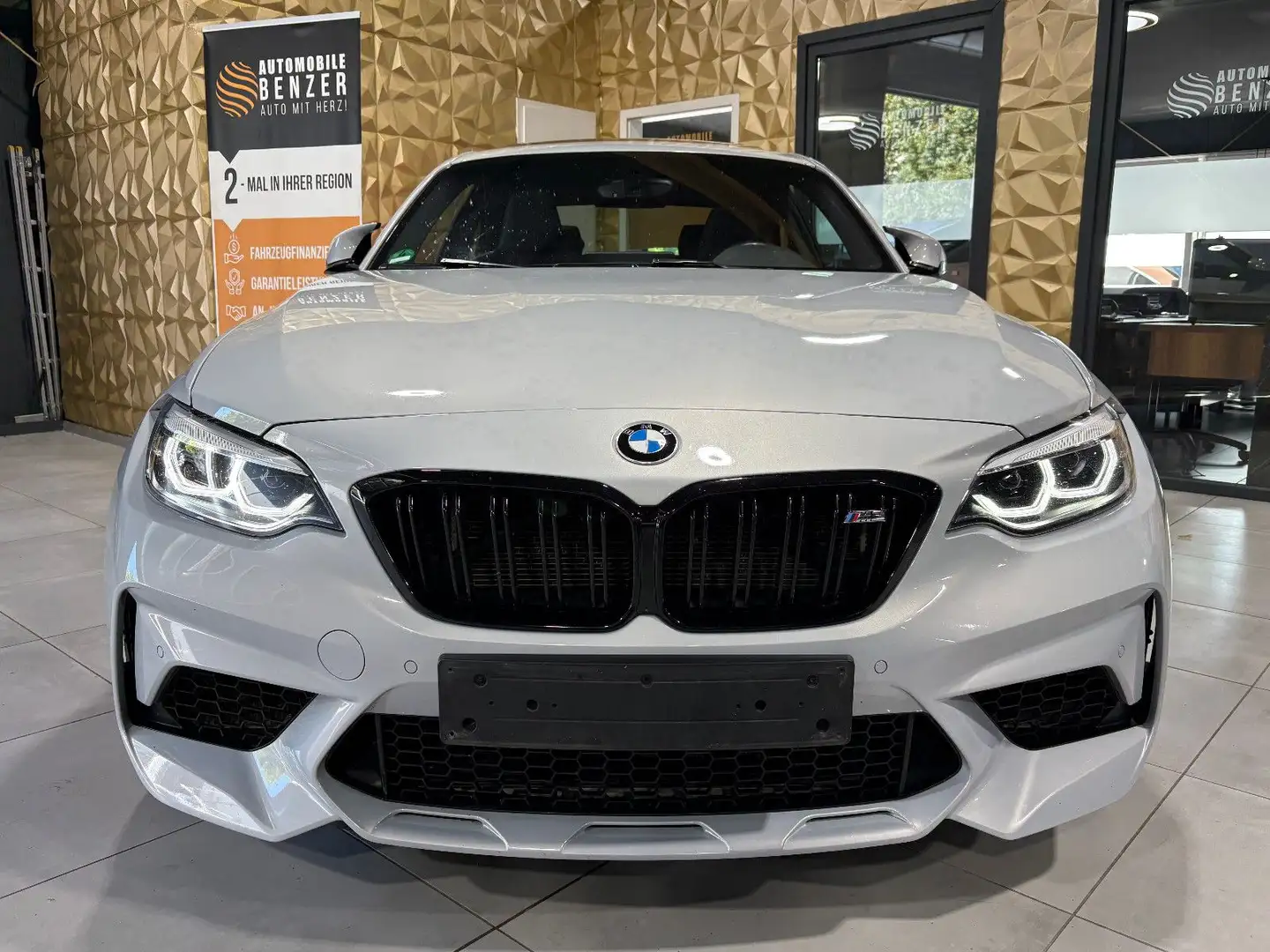 BMW M2 Coupe Competition/MEMORY/CARBON/NAVI/PDC Argintiu - 2