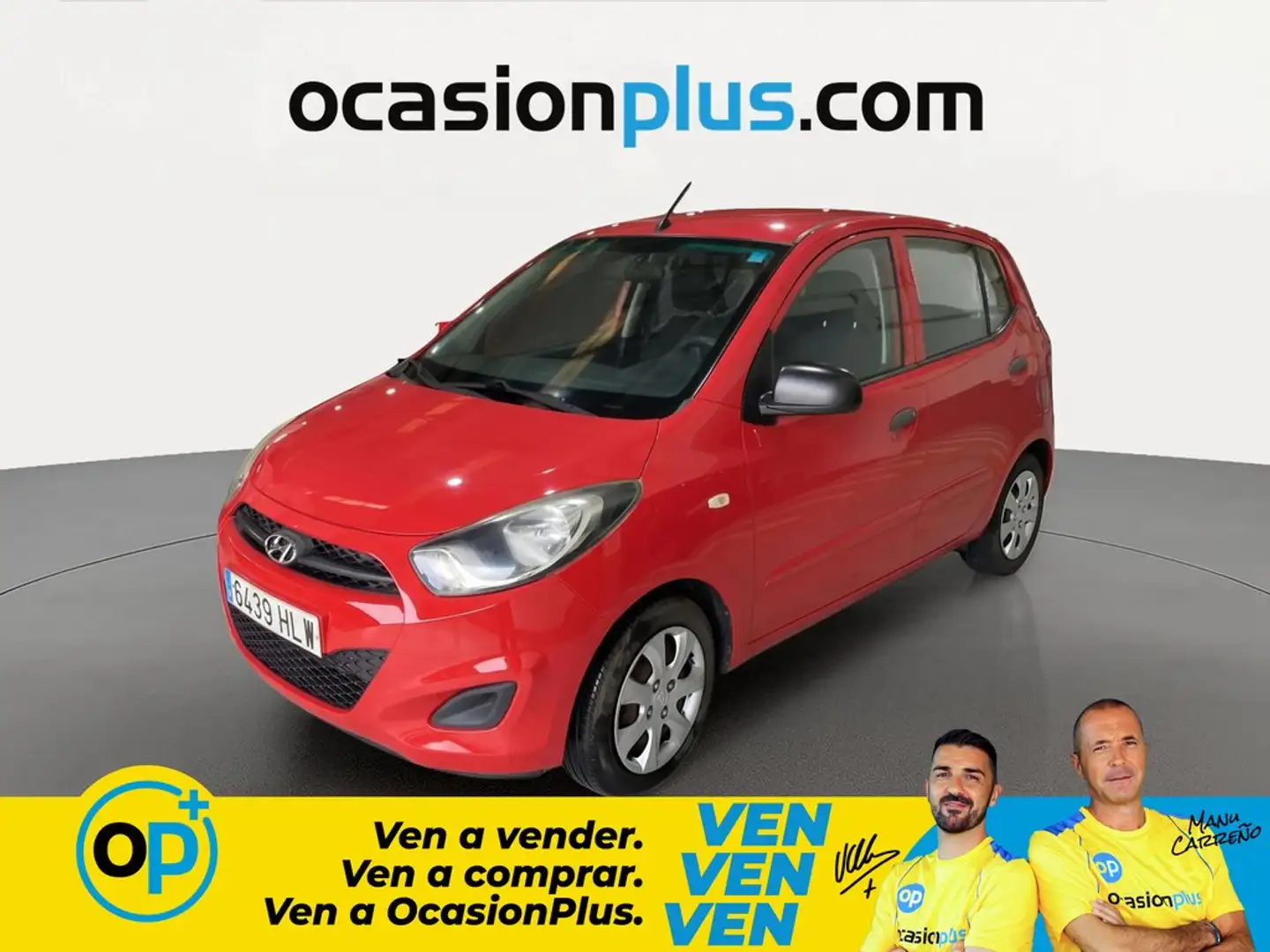 Hyundai i10 1.2 Comfort Aut. Rojo - 1