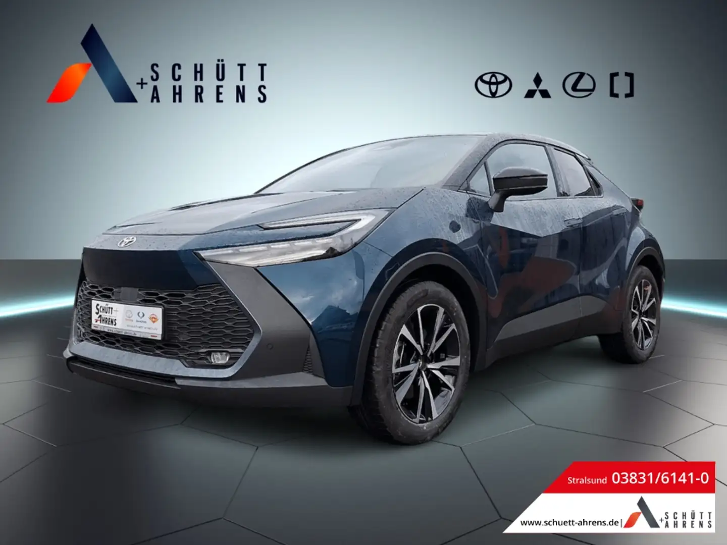 Toyota C-HR PHEV Team D 2.0 4x2 LED PDCv+h SHZ Induktionsladen Blau - 1