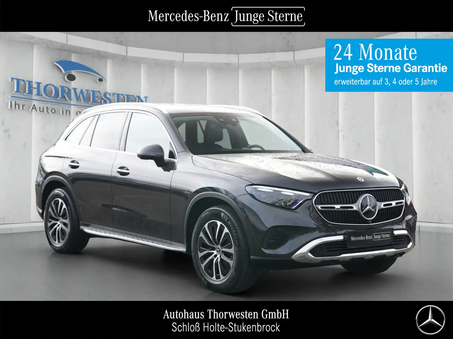 Mercedes-Benz GLC 220 GLC 220 d 4M PREMIUM DISTRO HINTERACHSLENKUNG AHK Grau - 1