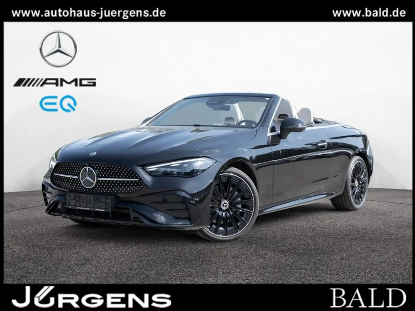 Mercedes-Benz CLE 300 4M Cabrio AMG-Sport/DIGITAL/360/Burm/HUD Schwarz - 1