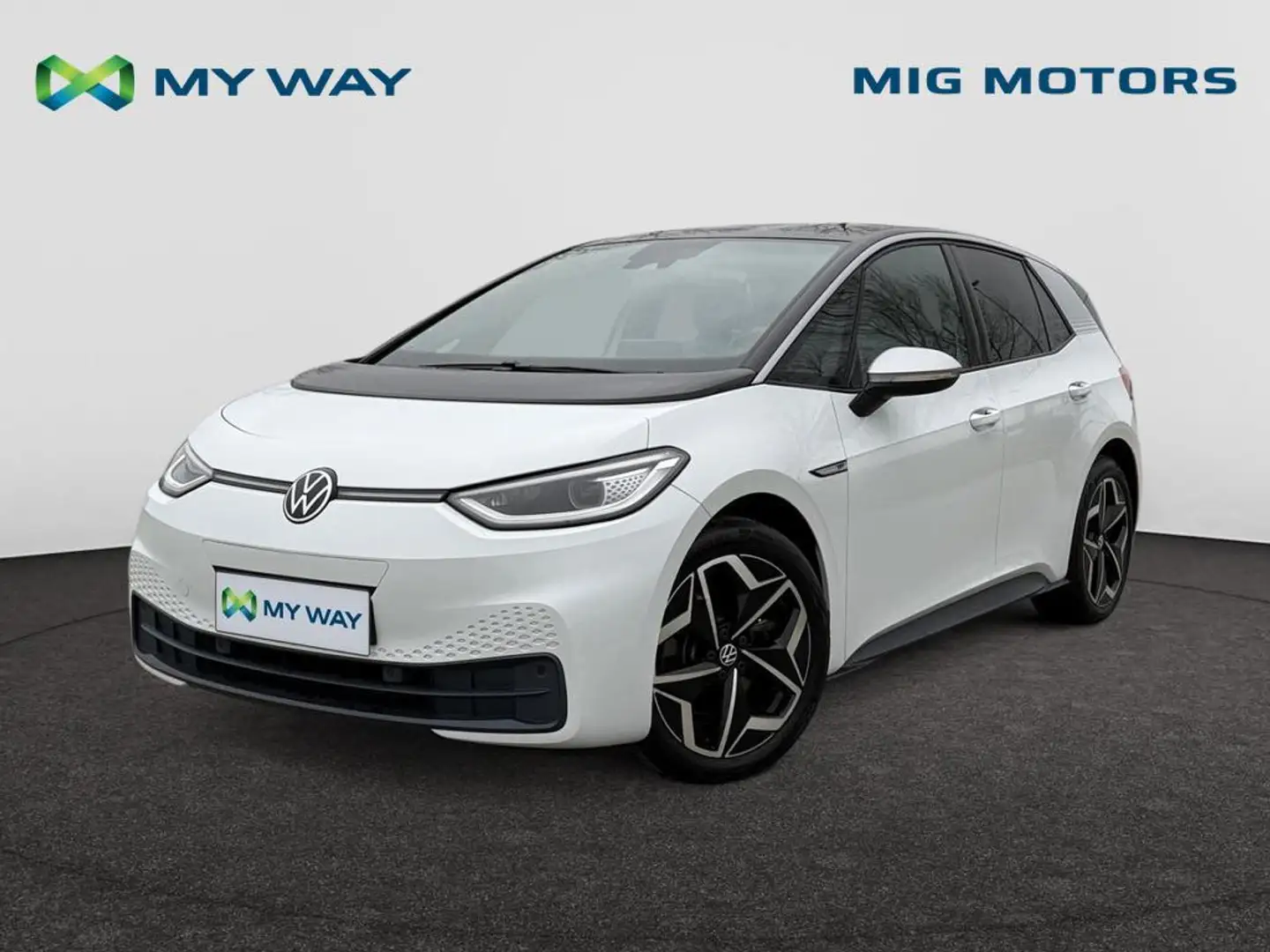 Volkswagen ID.3 Pro 1ST PLUS 58 kWh  150 kW (204 pk) 1 versnelling Wit - 1