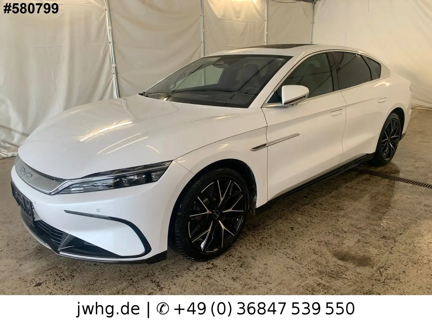BYD Han Han 380 kW AWD Executive ICC HeadUp Pano Wärmep Blanco - 1