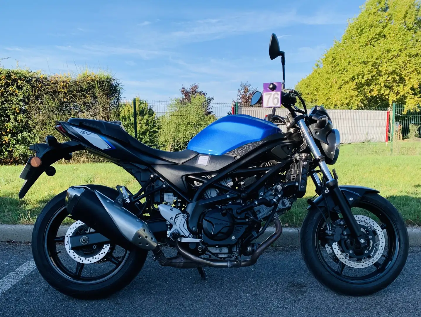 Suzuki SV 650 Blau - 1