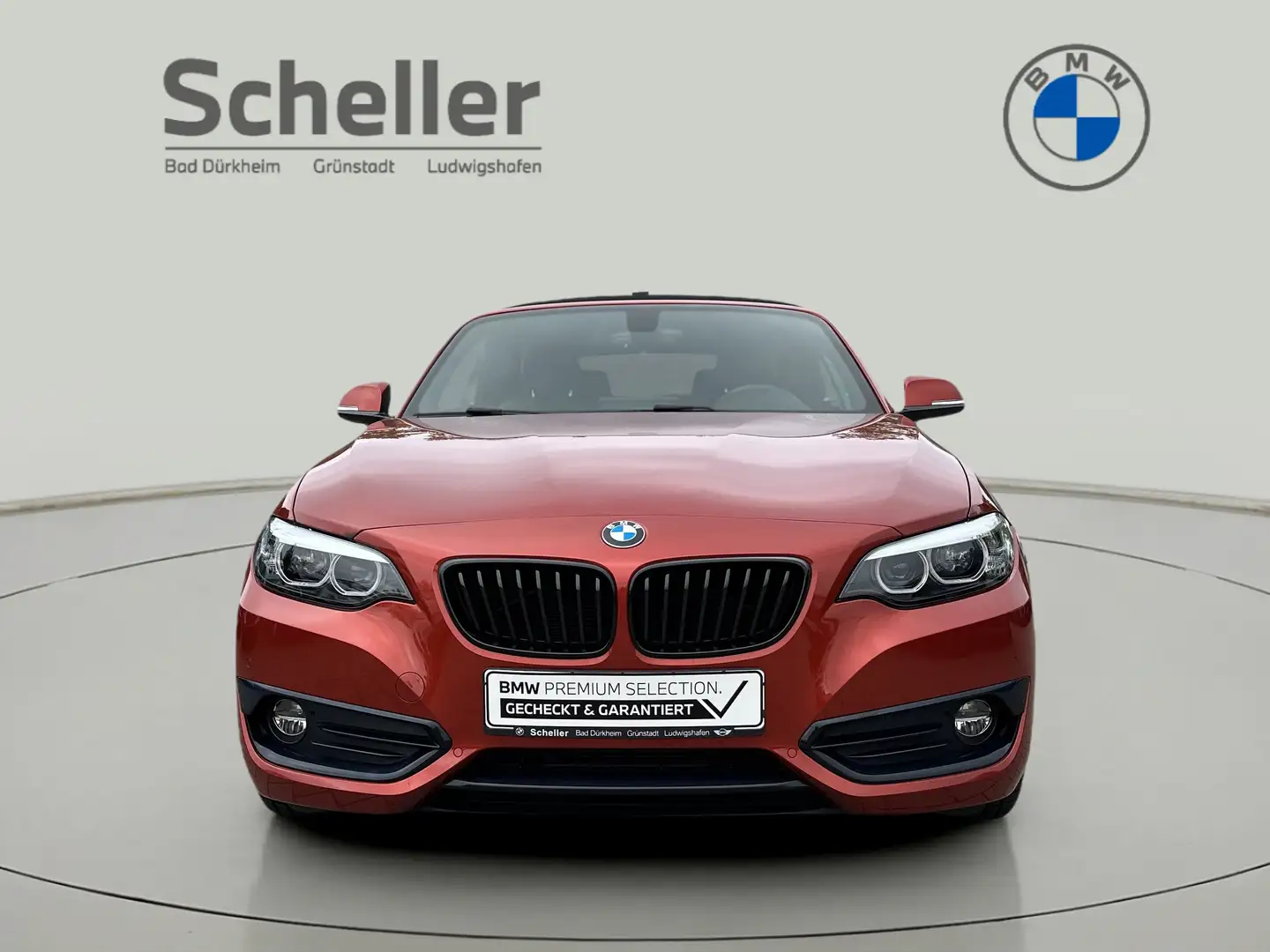 BMW 220 i A Sport Line HK HiFi DAB LED WLAN Tempomat Orange - 2