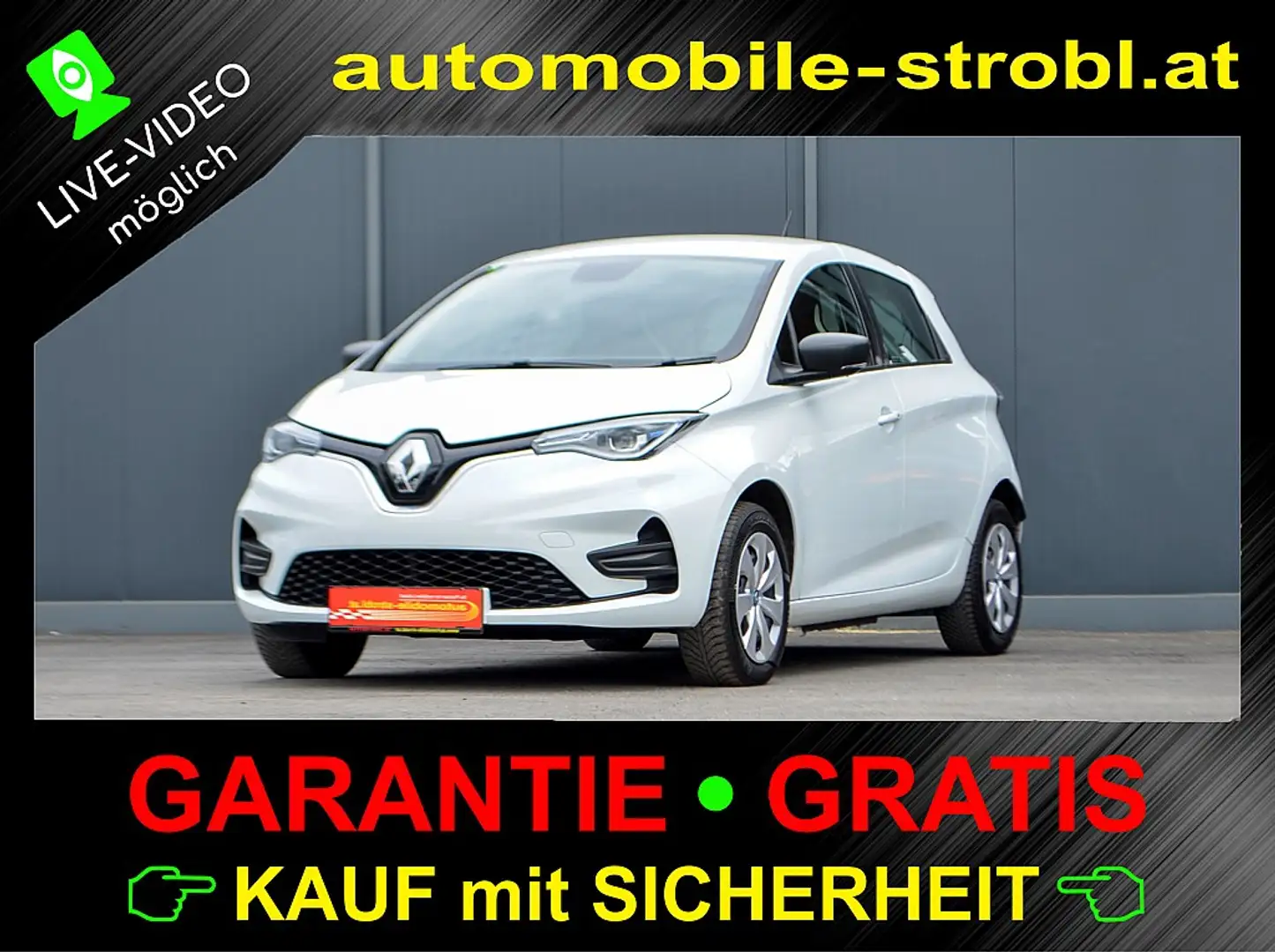 Renault ZOE R110 Z.E.50 (52 kWh)*Garantie*LED*Standheizung* Wit - 1