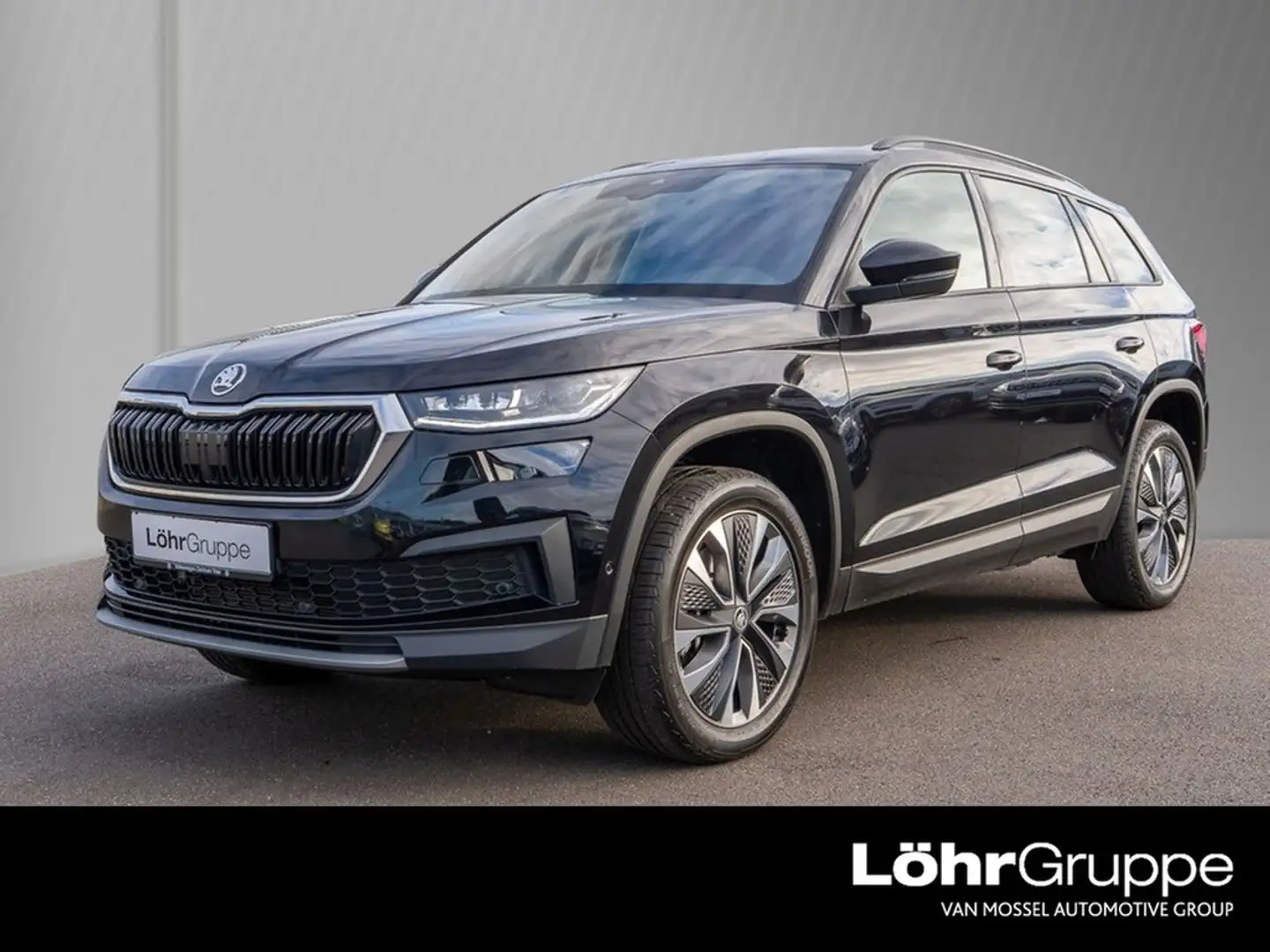 Skoda Kodiaq 2.0 TDI DSG 4x4 Tour Navi, AHK, Rear-View Schwarz - 1