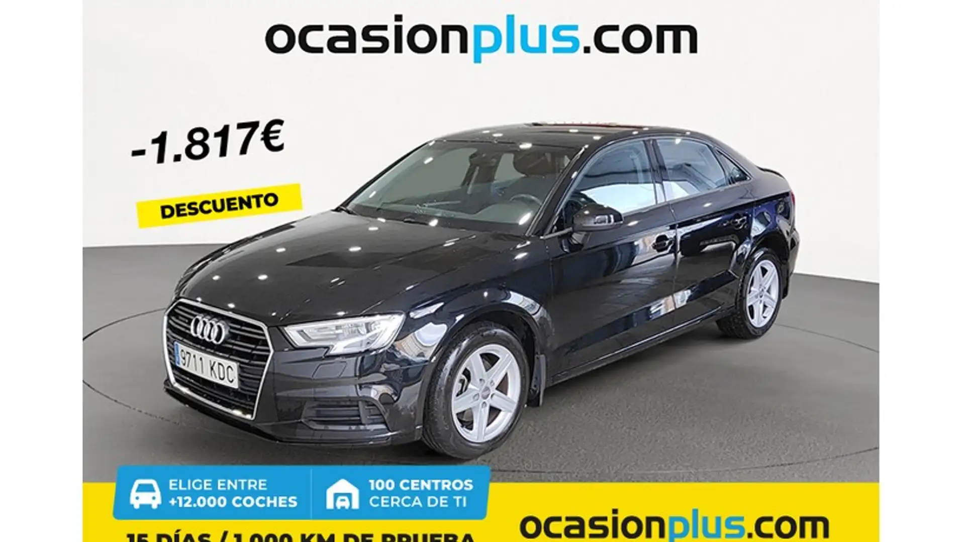 Audi A3 Sedán 2.0TDI quattro 110kW Negro - 1