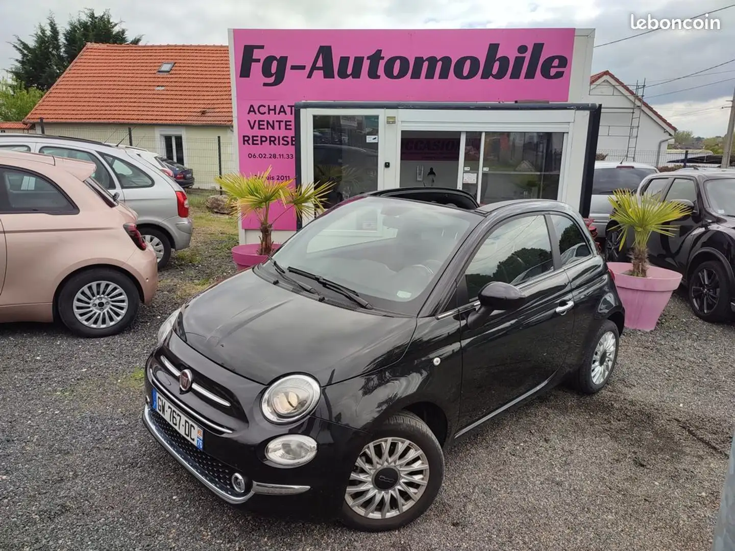 Fiat 500C Negro - 1