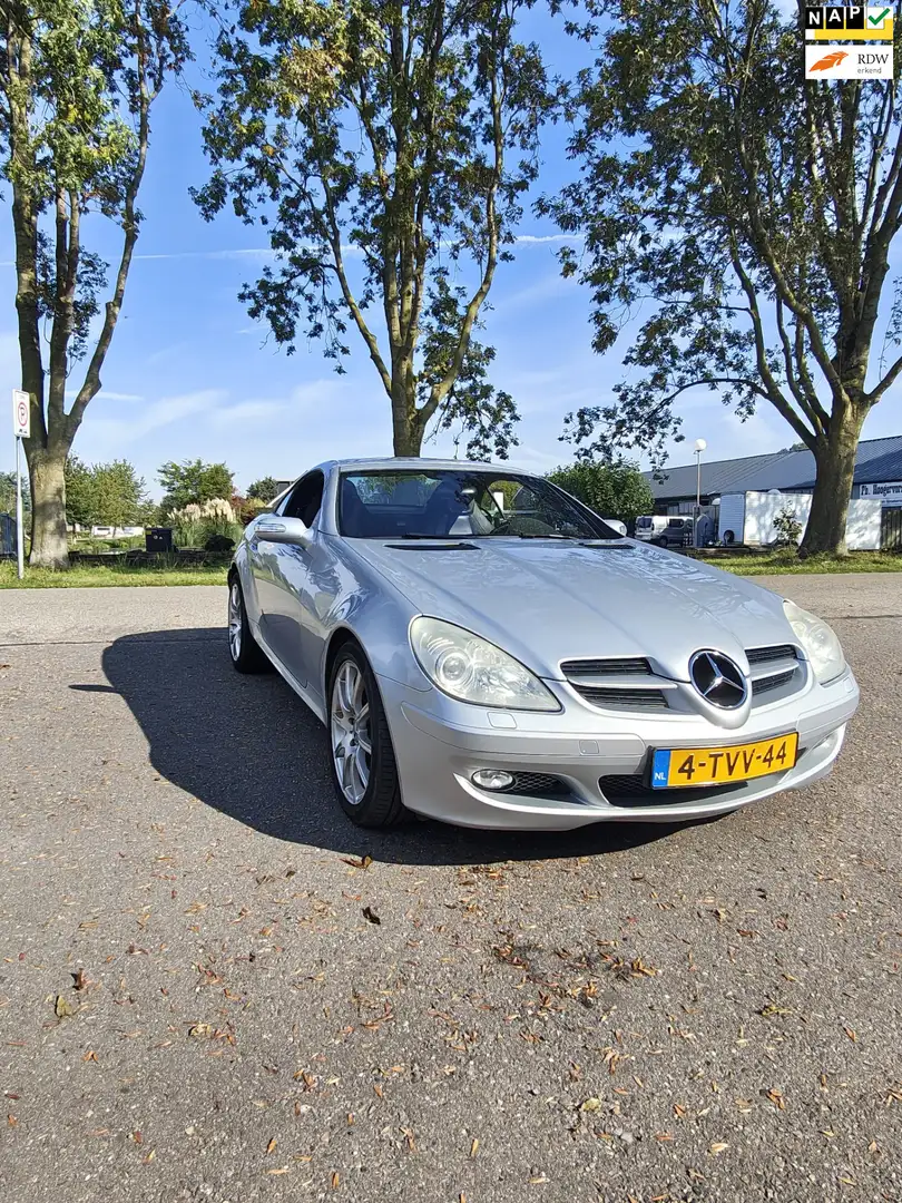 Mercedes-Benz SLK 350 LAGE - KILOMETERS - GOED ONDERHOUDEN - CABRIO Grijs - 1