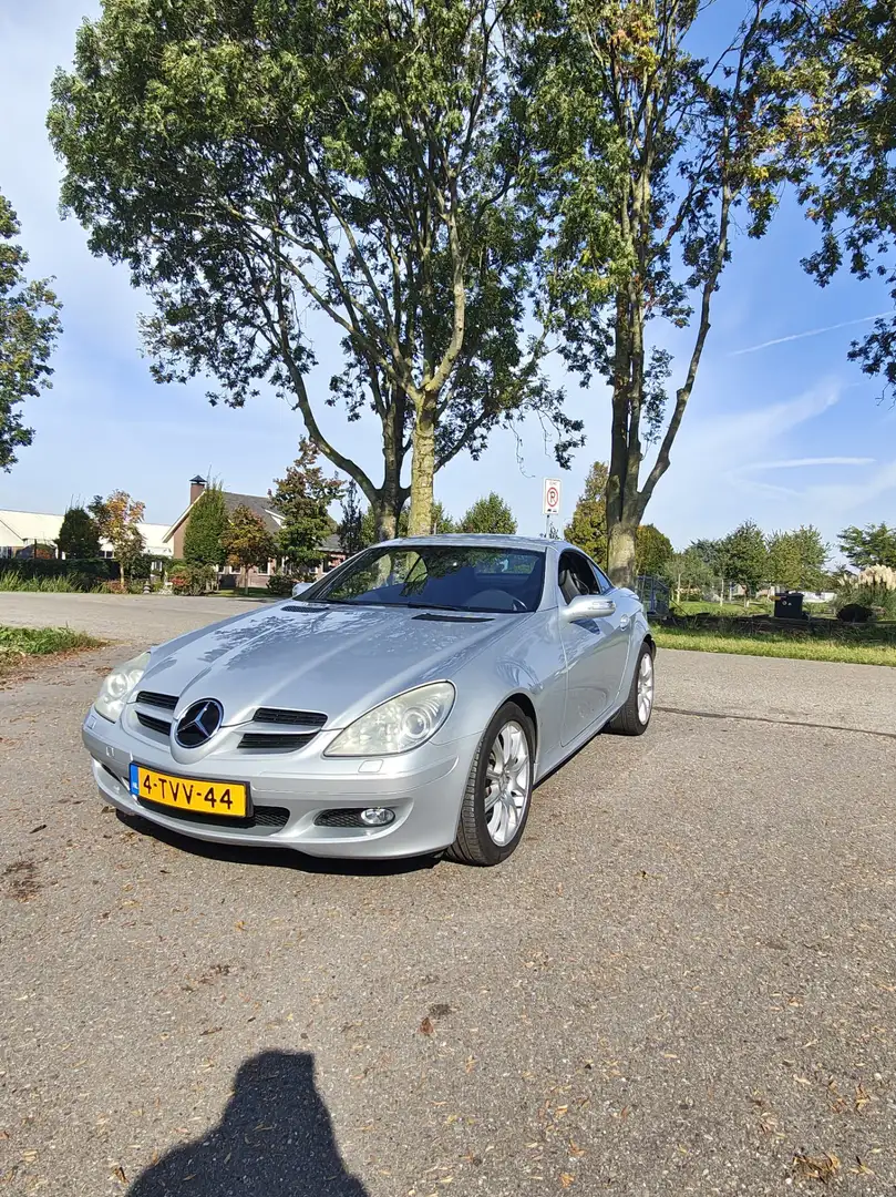 Mercedes-Benz SLK 350 LAGE - KILOMETERS - GOED ONDERHOUDEN - CABRIO Grijs - 2