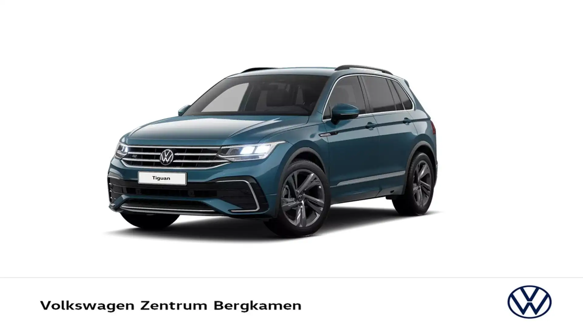 Volkswagen Tiguan 2.0 R-LINE 4X4 AHK CAM ACC LM19 NAVI Blau - 1