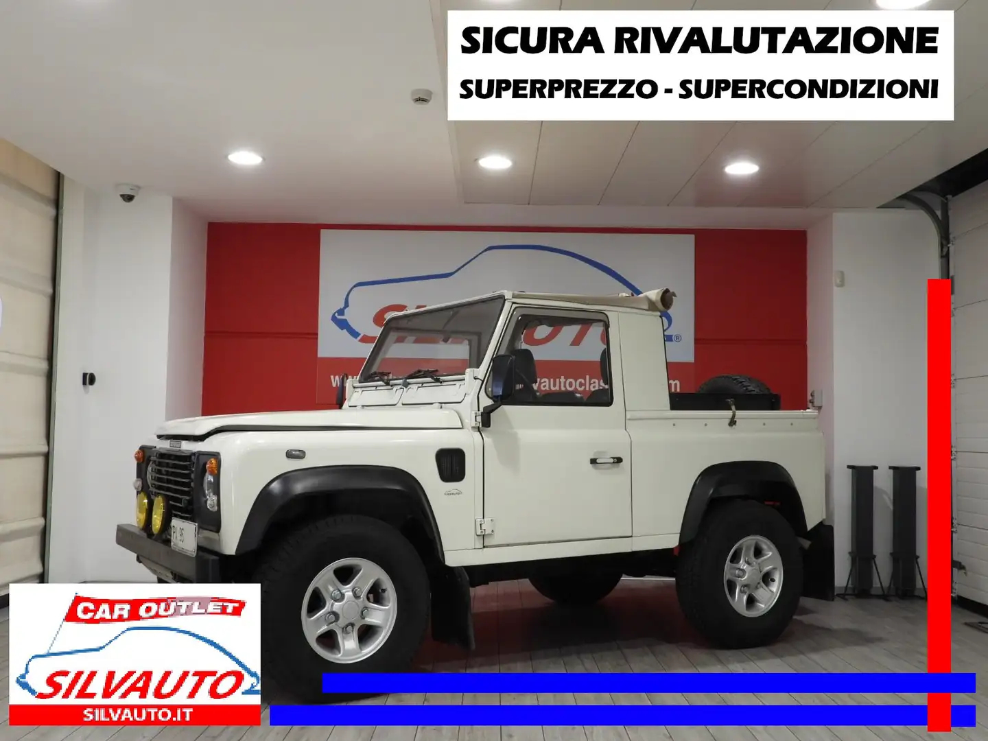 Land Rover Defender 90 PICK-UP 2.5 TD N1 - HARD TOP (1989) Alb - 1