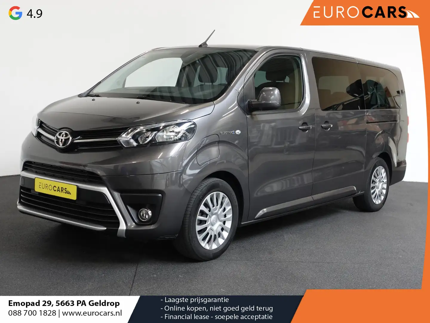 Toyota Proace Electric Shuttle Long Extra Range Cool 75 kWh Navi Grijs - 1