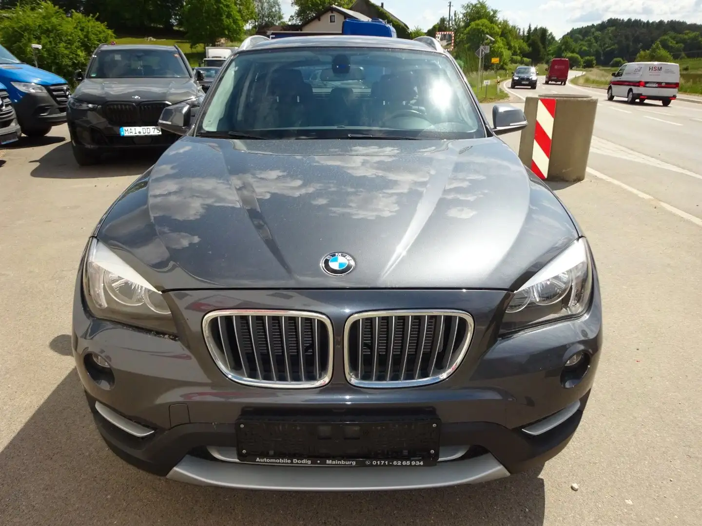 BMW X1 Baureihe 18 d xDrive/2. Hand/Euro 5 Gris - 1