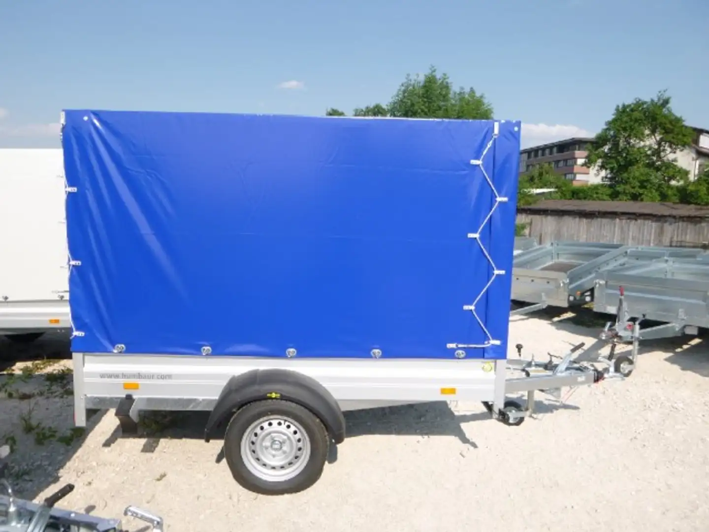Humbaur HA 132513 mit KV, Hochplane 160 cm, 100 km/h 1300 Blau - 2