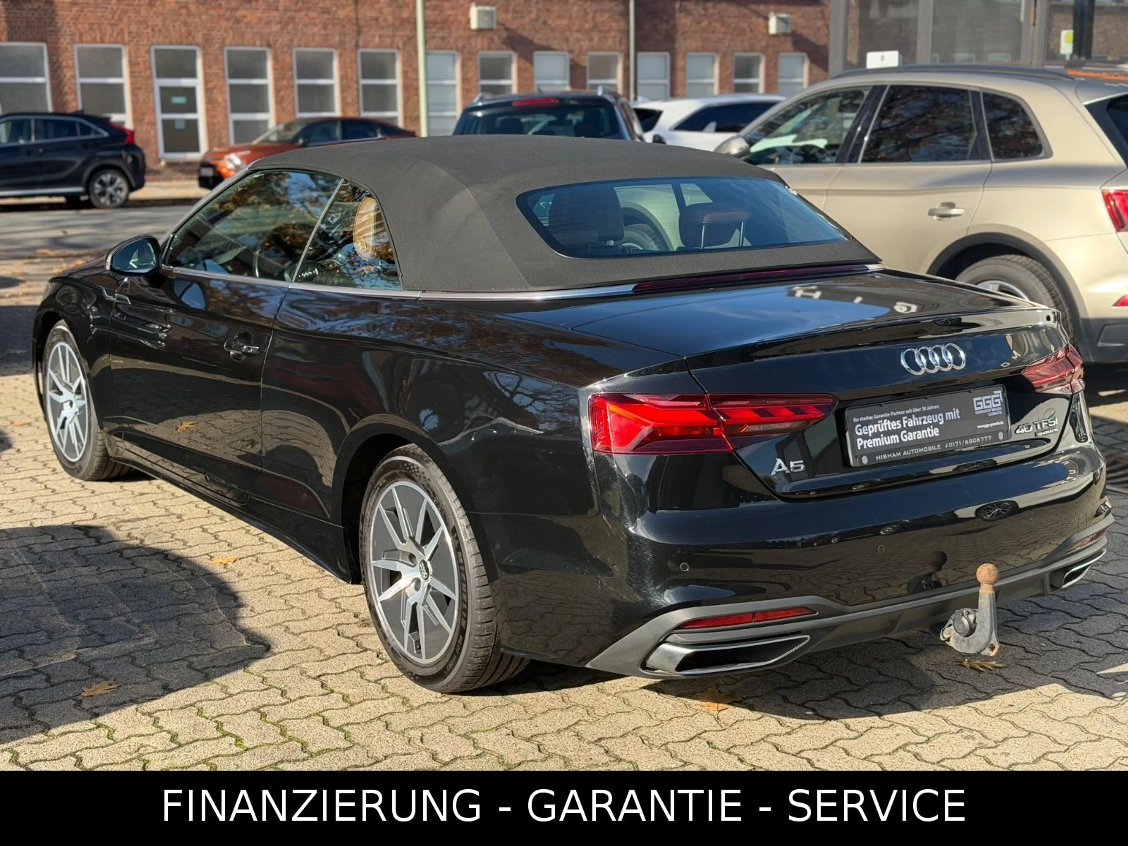 Audi A5 CABRIOLET 40TFSI QUATTRO/ACC/CAM/SHZ/AHK/TOTW — photo 14