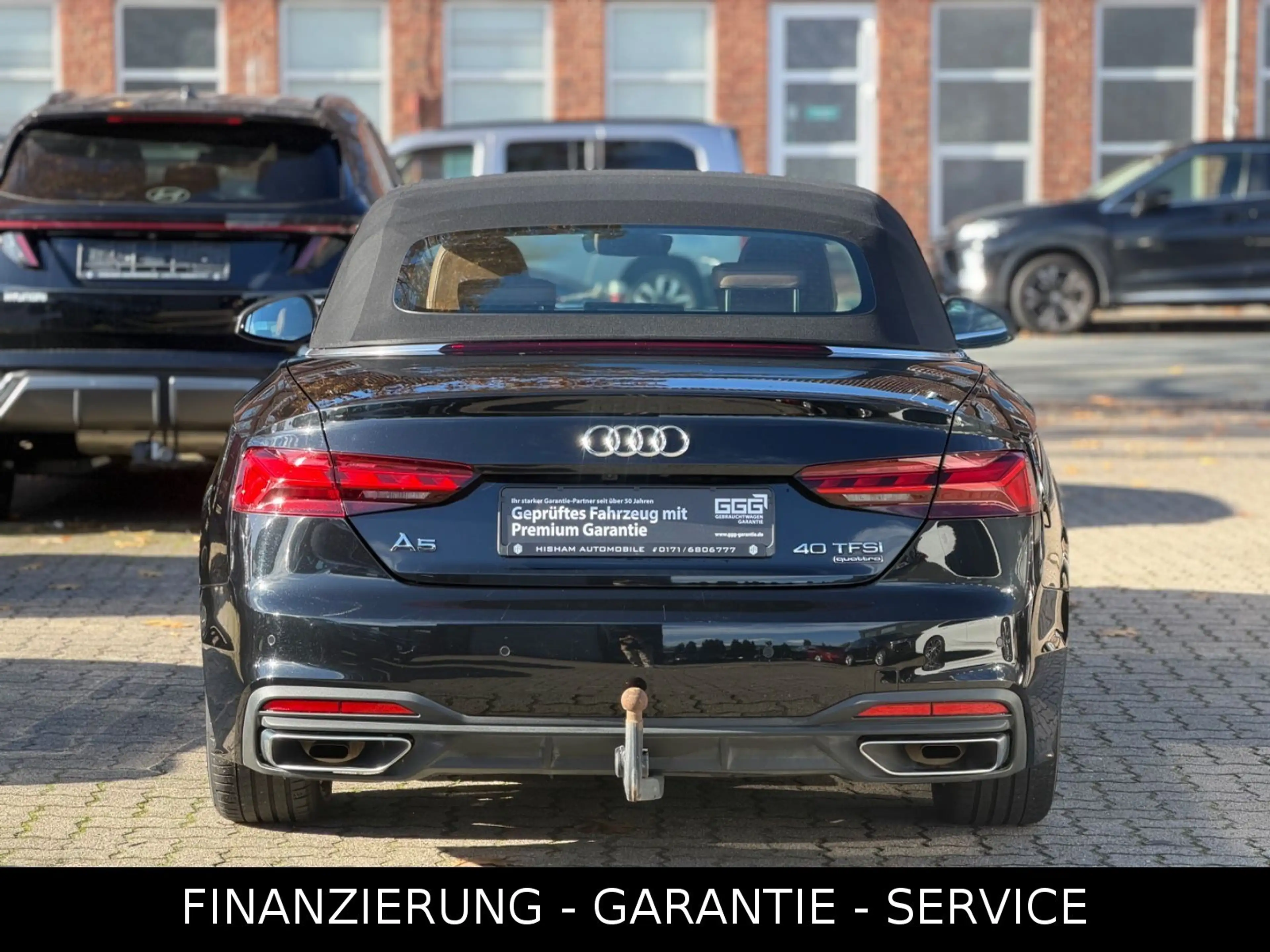 Audi A5 CABRIOLET 40TFSI QUATTRO/ACC/CAM/SHZ/AHK/TOTW — photo 10