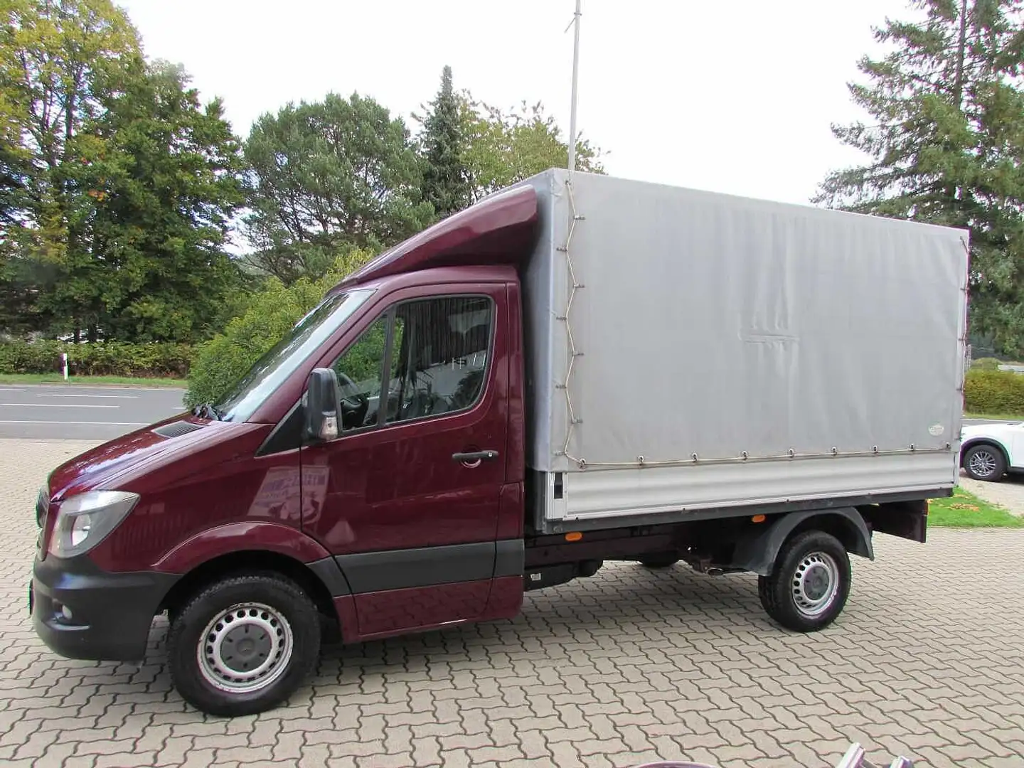 Mercedes-Benz Sprinter 214 CDI Sprinter 906.113 Pritsche+Plane Rot - 2