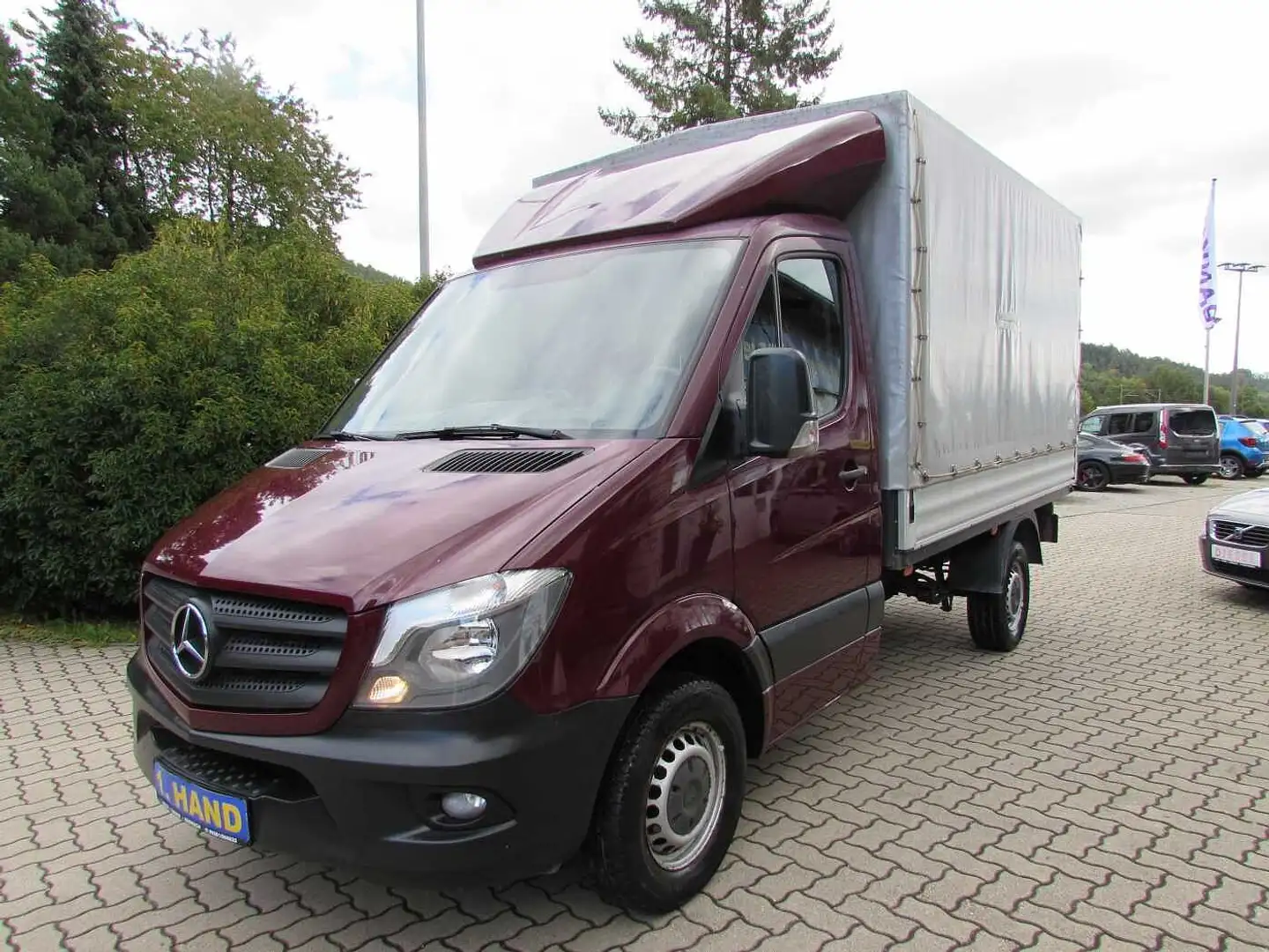 Mercedes-Benz Sprinter 214 CDI Sprinter 906.113 Pritsche+Plane Rot - 1
