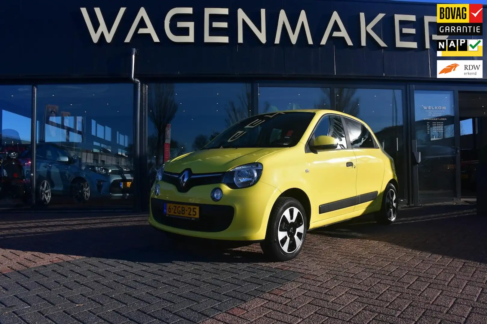 Renault Twingo 1.0 SCe Authentique Simperl Zuinig auto'tje Amarillo - 1